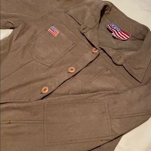 UFO Button Up/ mini dress